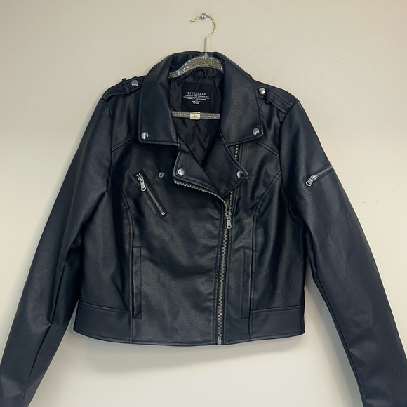Universal Thread Jackets & Blazers - Riverdale South Side Serpents Black Leather Jacket size large